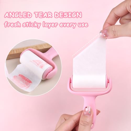Mini Nail Stamper Cleaner Roller Kit with 2 Refills - color: #1 mini