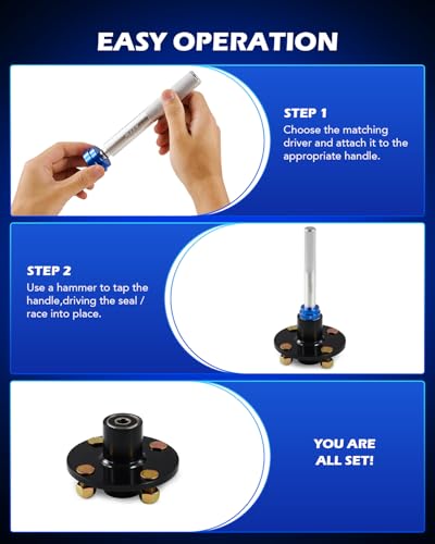 Orion Motor Tech OMT 33pc Bearing Press Kit for Small Vehicles - style: Small