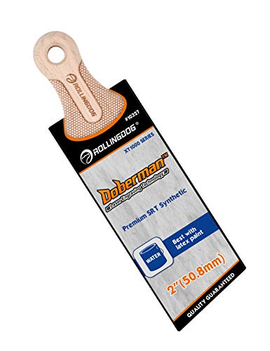 ROLLINGDOG 2 Inch Short Handle Trim Brush - color: Wooden Handle(pack of 1)