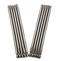 10PCS 6"/150mm T27 Torx Head Screwdriver Bit Set, 1/4 Inch Hex Shank with Quick Release Slot,S2 Steel Magnetic Security Tamper Proof Star 6 Point Screw Driver Kit Tools - color: 150mm/6inch, size: T27