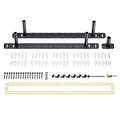 2pcs Floating Shelf Hardware Heavy Duty Hidden Shelf Brackets Support,Wall Mounting Invisible Floating Shelves Bracket with Jig (22" x 4" x 1.5" with Tools) - size: 22" x 4" x 1.5"