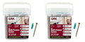 GRK 01101#9x2-1/2 Star Drive Bugle Head Climatek Coated Steel R4 Multi-Purpose Screws, 1150/Box - size: #9 x 2-1/2" 1150 count