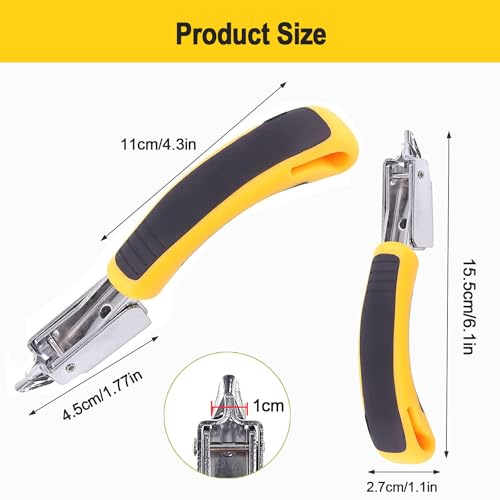 2Pcs Staple Remover Heavy Duty Upholstery Staple Puller Tool