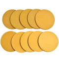 6-Inch No-Hole Hook & Loop Sanding Discs 60-800 Mixed Grit, 100-Pack - size: 60-800 Assorted Grits 100pcs