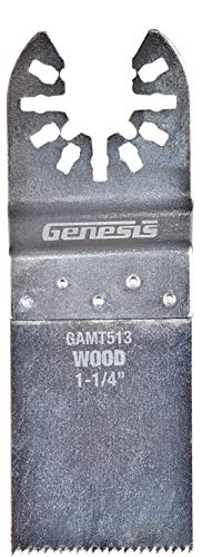 Genesis GMT15A 1.6 Amp Multi-Purpose Oscillating Tool and 19-Piece Universal Hook-And-Loop Accessory Kit with Storage Box - size: Classic 1.5 Amp