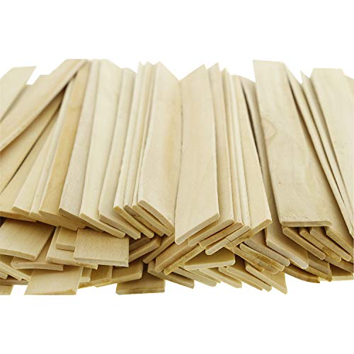 Custom Shop Paint Mix Sticks Pack of 25 Each 12" Birch Paint Mixing Paddles - size: 12" - Pack of 25