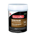 3M Bondo Wood Filler 30 oz (850.49 g) with Bondo Cream Hardner 0.5 oz (14g), Repairs Chips and Cracks in Wood, Sandable, Paintable, and Stainable (WF-QT-ES)