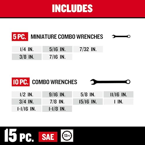 CRAFTSMAN Wrench Set, SAE / Metric, 32-Piece (CMMT12080) - style: 32 Piece SAE