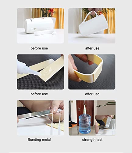 Wood Glue for Furniture, Professional Furniture Repair Glue, for All Kinds of Wood Furniture, Metal Furniture, Plastic Furniture, Stone Products, Ceramic Products Repair and bonding.（20g/Clear）