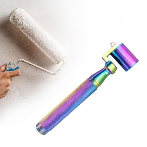 Flat Seam Roller,Wallpaper Seam Roller Tool Stainless Steel,DIY Flat Pressure Roller for Home Decoration,Wallpaper Gaps