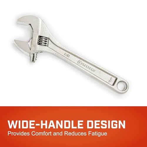 Crescent Wrench 6" Adj,Chrome