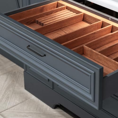 HOME EDIT Matte Black Solid Cabinet Handles & Pulls 5 Inch 10 Pack - color: Matte Black, size: 5 inches Hole Center