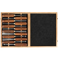 12-Piece Wood Carving Chisel Tools Set, Sharp CR-V Steel Blades - size: 12PCS Carving Chisel