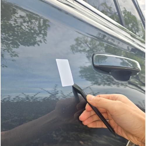Tpyx Scraper Small Plastic Scraper Tool, Multi-Purpose Scraper Non-Scratch Cleaning Tool, Used in Narrow Spaces and Gaps, Perfect for Removing Oil stains, Labels, Food, Dirt, Paint, Etc. (3pcs) - color: 3 Identical Scrapers