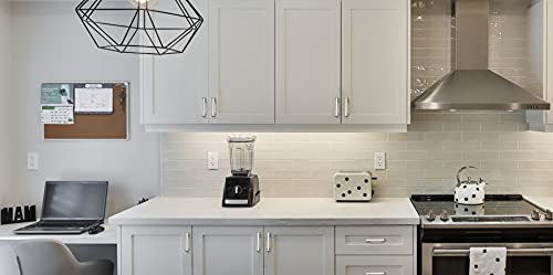 Amerdeco 10 Pack Brushed Satin Nickel Cabinet Pulls 3" | Cabient Hardware Kitchen Cabinet Handles for Bathroom Drawer Pulls Dresser Pulls ZH0001 - color: Brushed Satin Nickel, size: 3" hole center, style: 10 Pack