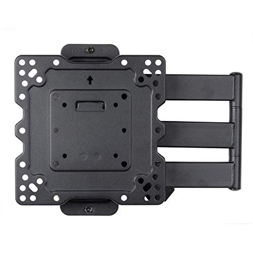 VideoSecu ML531BE2 TV Wall Mount kit with Free Magnetic Stud Finder and HDMI Cable for Most 26-55 TV and New LED UHD TV up to 60 inch 400x400 Full Motion with 20 inch Articulating Arm WT8 - size: 25"-55"