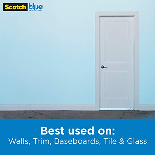 ScotchBlue Original Multi-Surface Painter’s Tape, 0.94 inch x 60 Yard, 24 Rolls - size: 0.94" Width, style: 24 rolls