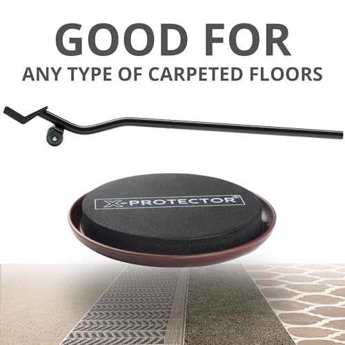 X-Protector Furniture Sliders for Carpet & Furniture Lifter Tool Set - size: Lifter + 4 PCS 3.5", For Carpet