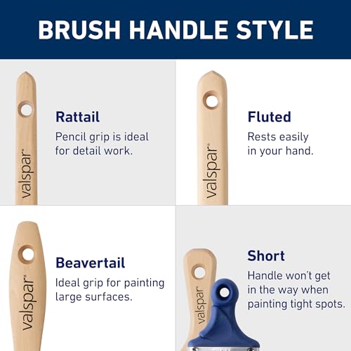 Valspar® Wall and Trim Precision and Control Short Angle Brush, 2 in.
