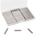 30Pcs M6 x 40mm (Approx 1/4" x 1-9/16") 304 Stainless Steel Dowel Pins - size: M6 x 40mm