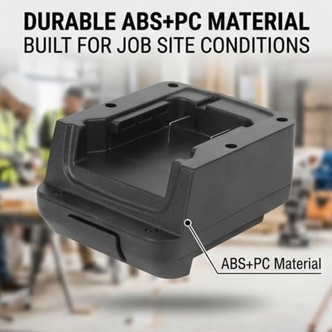 18V Battery Power Tool Converter with Charging Function for Cordless Drills & Saws–Fast Charging & Universal Compatibility