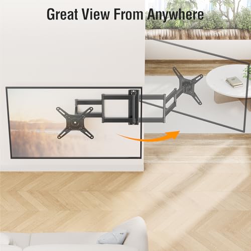 ELIVED Long Arm TV Mount for 14-42" TVs Monitors, Max VESA 200x200 - size: 5 Arms: 21.7"