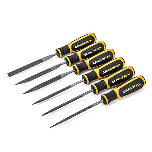 GEARWRENCH 6 Pc. 4" Mini File Set - 82821H - size: 6 Pc. Mini Set, style: New Version