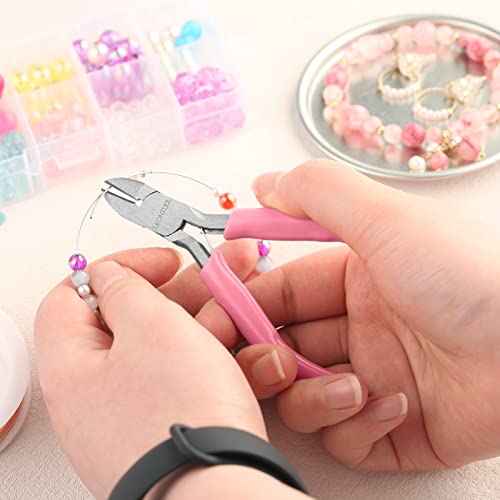 4-Inch Mini Diagonal Cutting Pliers Side Cutters Plier with Spring - style: Diagonal Cutting Pliers