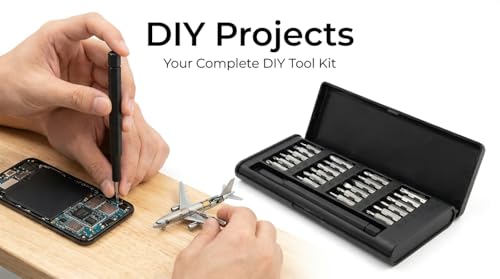 25-in-1 Precision Multi-Function Screwdriver Set Kit - Essential for Home Repairs, Electronics Disassembly & DIY Projects - Perfect for Homeowners, DIY Enthusiasts, and Tech Repairers