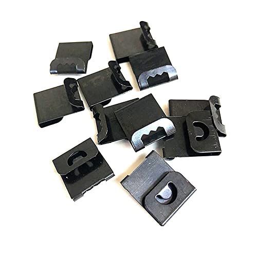 20 Pcs Photo Frames Hanger Hooks, S-Shaped Picture Hanging Clips, Black