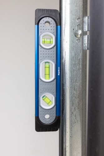Swanson 9” Shock Resistant Aluminum Torpedo Level, Internal Magnets, TL009M - size: 9" (Pack of 1), style: Magnetic Shock-Resistant Torpedo Level