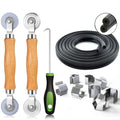 King&Charles Screen Repair Kit, 5-in-1 Screen Tool for Window Mesh Repair - size: 5 in 1