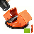 Floor Gap Fixer Tool,Heavy Duty 45° Striking Surface Floor Suction Cup Tool with Slot Cutter and Silicone Pad & Rubber Mallet for Repair Laminate Vinyl Hardwood Flooring - size: 45° Striking Surface