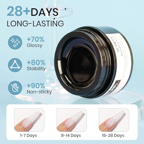 Sculpting Gel for 3D Nail Art Gel Non Stick Hand Solid Builder Gels | Hard Gel for Extension Carving Sculpting Beauty Nail Charms for Beginner and Salon DIY - color: Clear&Pink&Nude