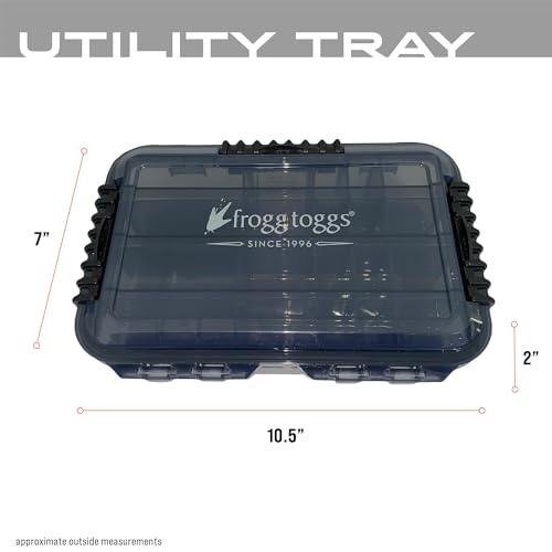 FROGG TOGGS Waterproof Utility Box, Tackle Storage, Dry Box