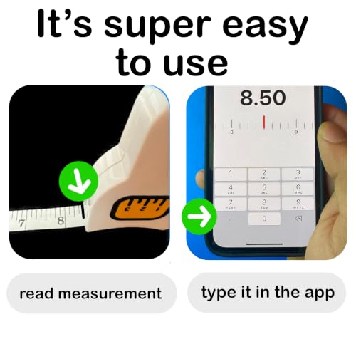 Analog Body Tape Measure - color: White