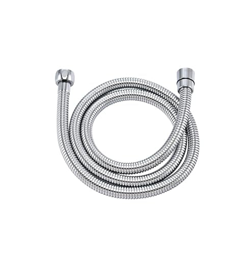 39Inches 304 Stainless Steel Shower Hose Extra Long Chorme - color: Chrome, size: 39 Inches