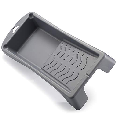 NANJA 4" Mini Paint Roller Tray Set Deep Well Paint Tray (2PCS)