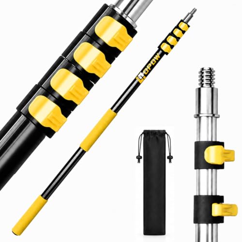 4.5-18FT Telescopic Extension Pole,Heavy-Duty Multi-Purpose Extendable Pole - size: 18 Feet