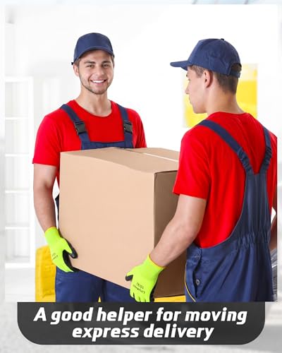 Maxcheck PU Coated Work Gloves Bulk Pack - color: Yellow, size: Large