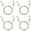 Picture Hanging kit,Mirror Hanging kit Adjustable Heavy Duty with Wire Hardware for Frame Mirror: 78 inch *1/16 50LB 4pack - size: 4 Pack