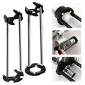 2pcs Multifunctional Sink Wrench Set, 7-in-1 Sink Wrench for Tight Spaces, Faucet Tool Set with Four‑jaw &7 Size, for Kitchen Bathroom, Under Basin Pipe & Angle Repair Plumbing Tools