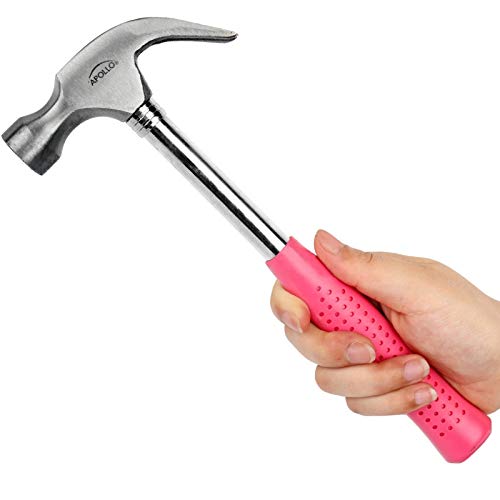 Apollo Tools 39 Piece General Household Tool Set, Pink DT9706P - color: Pink, size: 39-Piece (with Slip Joint Pliers + Scissors)