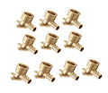 (Pack of 10) EFIELD Pex 1/2 Inch x 1/2 Inch Female NPT Drop-Ear Elbow - size: Pack of 10