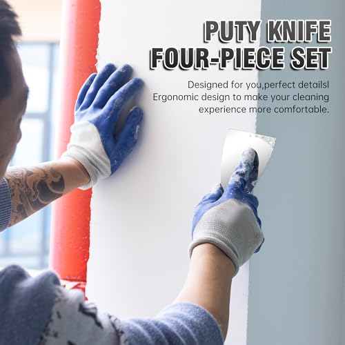 Fishark Putty Knife, 6" One Piece Stainless Steel Scraper - color: 6″