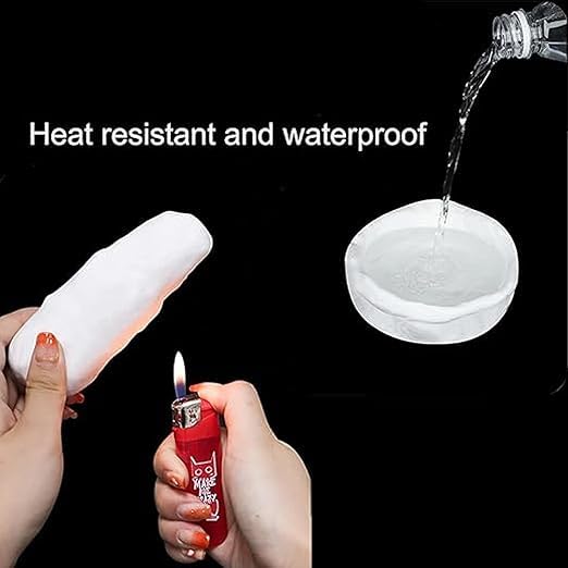 5-Pack White Seal Putty Waterproof Duct Seal Repair Sealing Clay, Quick Mending Mud for Drain Connection,Air Conditioning Hole, Wall Hole