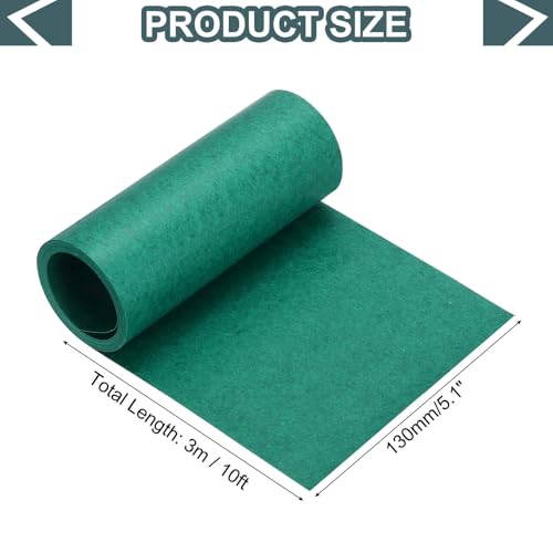 MECCANIXITY Electrical Insulating Fish Paper 130mm, 10ft Green - size: 130mm