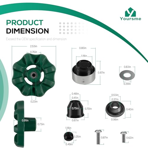 P-164KT-807 Complete Wall Hydrant Service Repair Kit for P-164 Series Wall Hydrant Freezeless Faucet Repair Kit