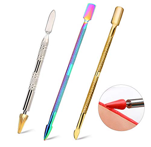 Leather Edge Dye Pen, Double Head, Leather Edge Roller Pen Applicator