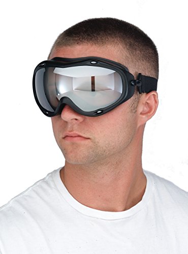 Galeton Ranger Safety Goggles with Vented Frame - color: Clear, size: One Size
